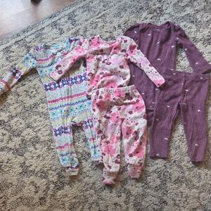 Kids One Piece Set - Multicolor and Purple